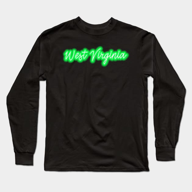 West Virginia Long Sleeve T-Shirt by arlingjd